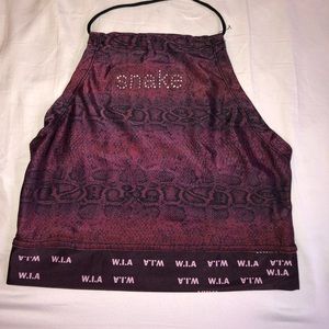 WIA Snake Halter Top